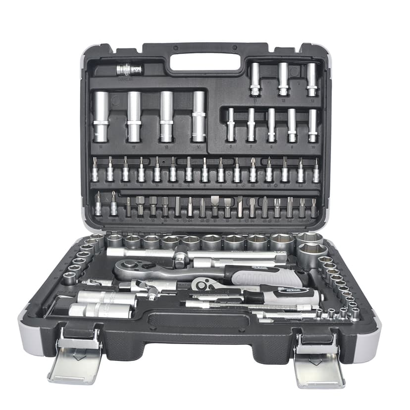 (70222) Набір інструментів професійний 1/2" і 1/4" 94 од. WERK