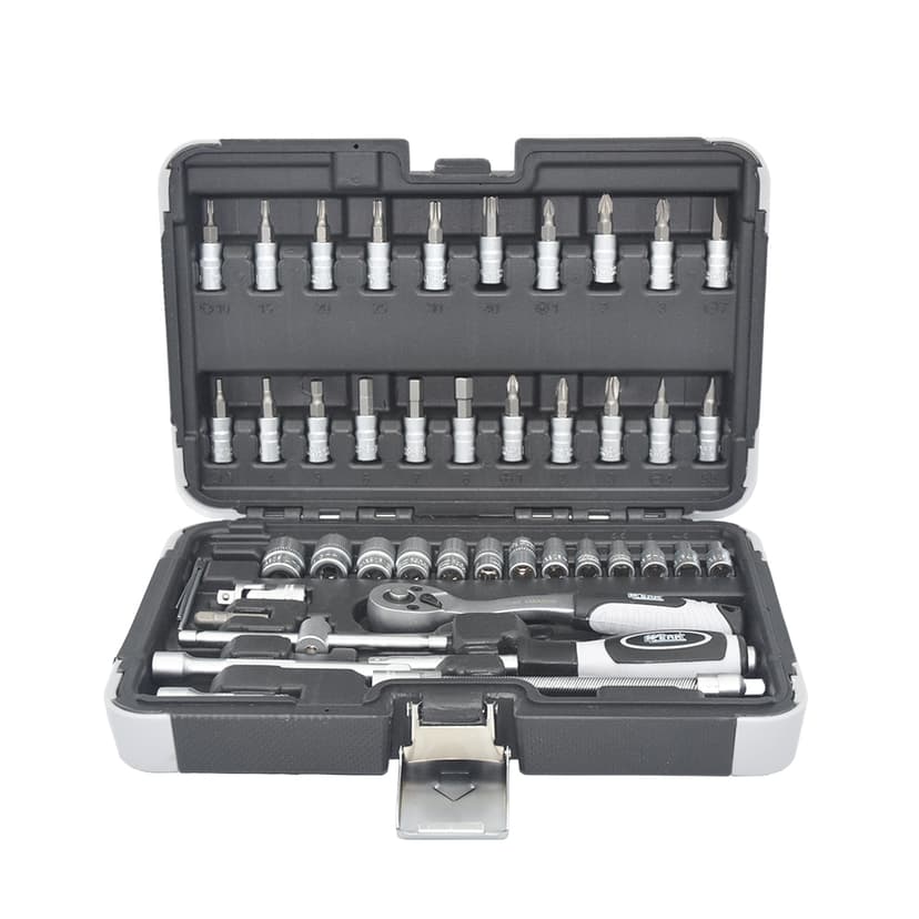 (70224) Набір інструментів професійний 1/4" 46 од. WERK