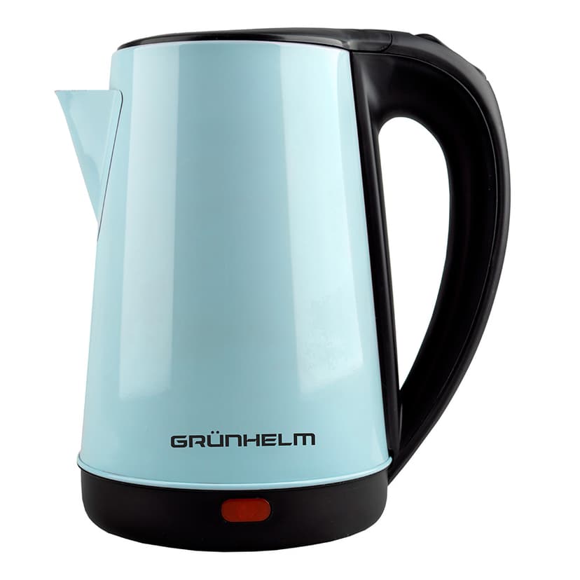 Електрочайник Метал - EKS-291SBU (метал) BLUE 1,8л, 1500 Вт, дисковий GRUNHELM