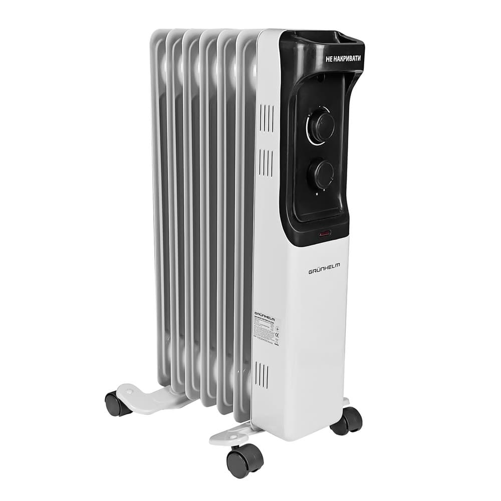 Обігрівач Масляний - GR-0715N/1,5кВт (GRUNHELM) — фото 1