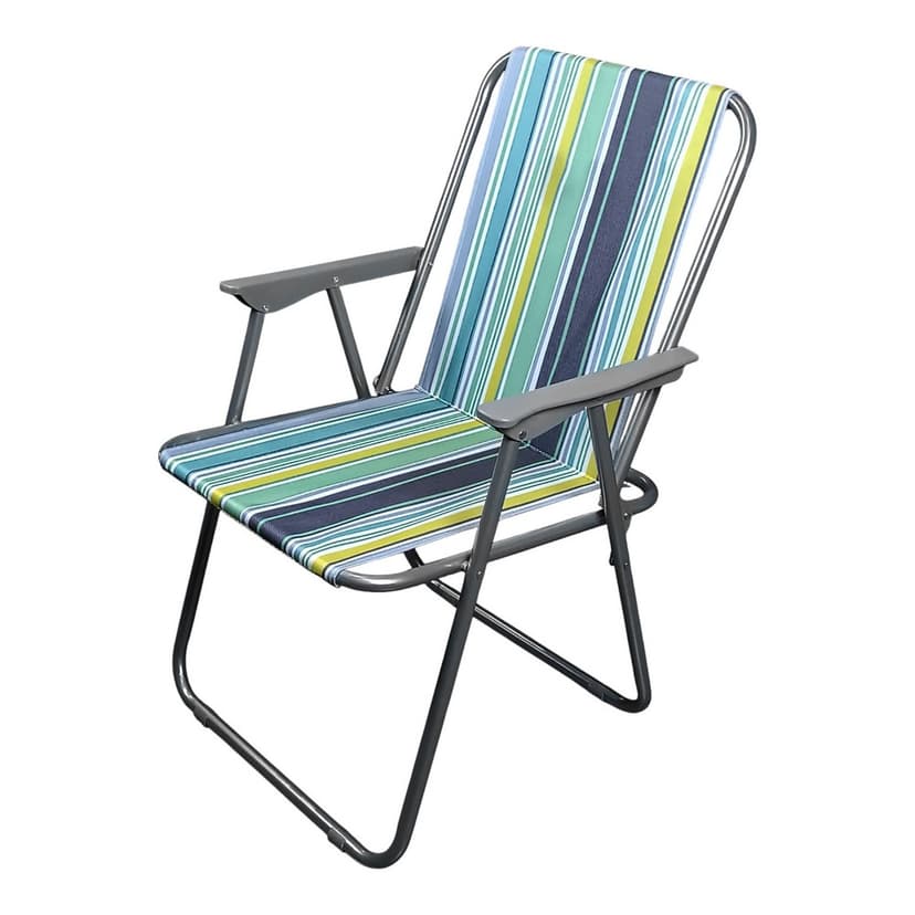 Стілець пляжний з підлокітниками 53х46х76 см ПВХ BC-76 (X-TREME)