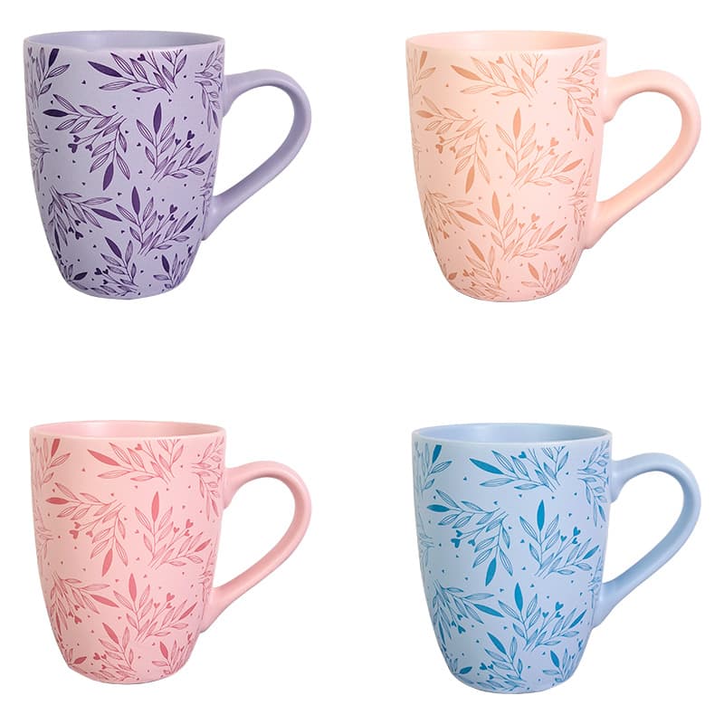 VT-C-182340 Чашка Пастельні трави Vittora, 340мл