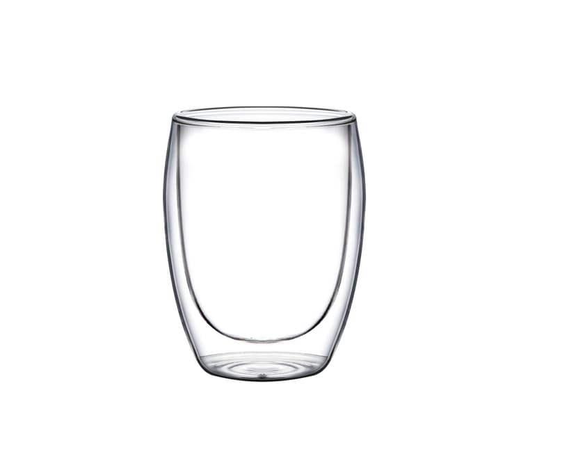 VT-5404-350 Набір склянок TWIN з подвійним дном VITTORA, 2 шт, 350мл
