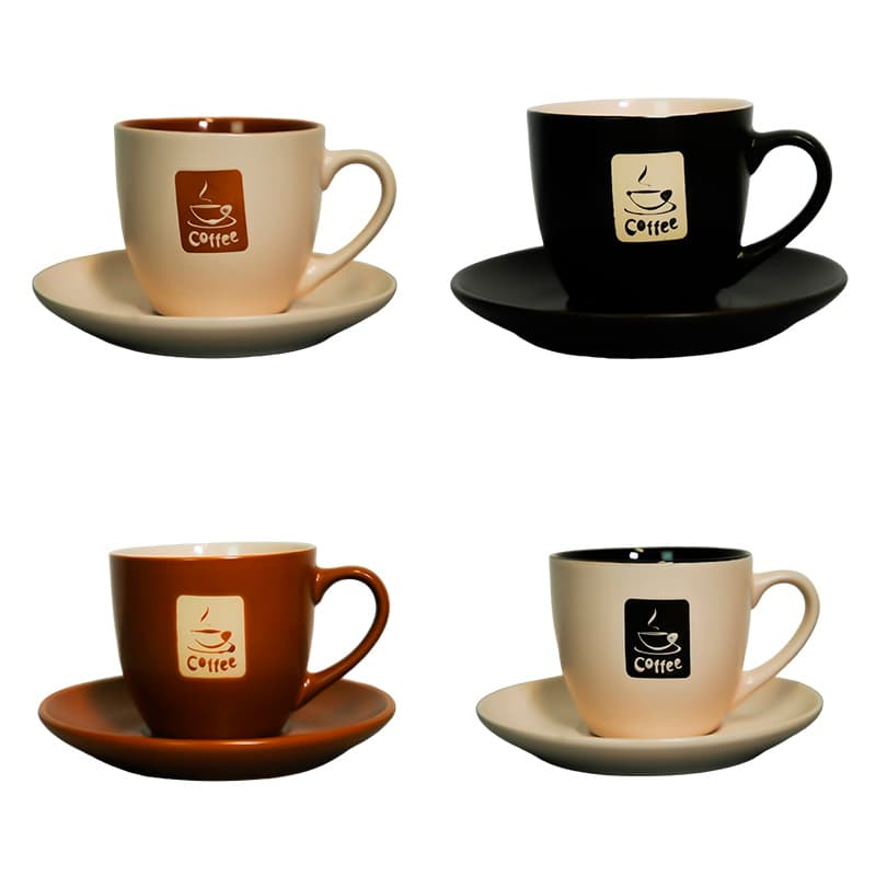 VT-C-263250 Чашка з блюдцем в коробці Купаж Vittora, 250мл