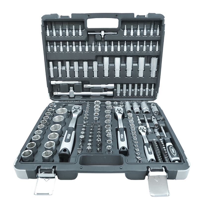 (70251) Набір інструментів професійний 1/2" і 3/8" і 1/4" 172 од. WERK