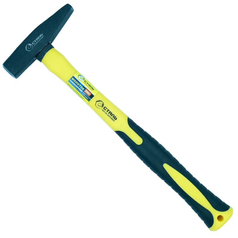 (44151) Молоток слюсарний 200 г ручка з скв Сталь