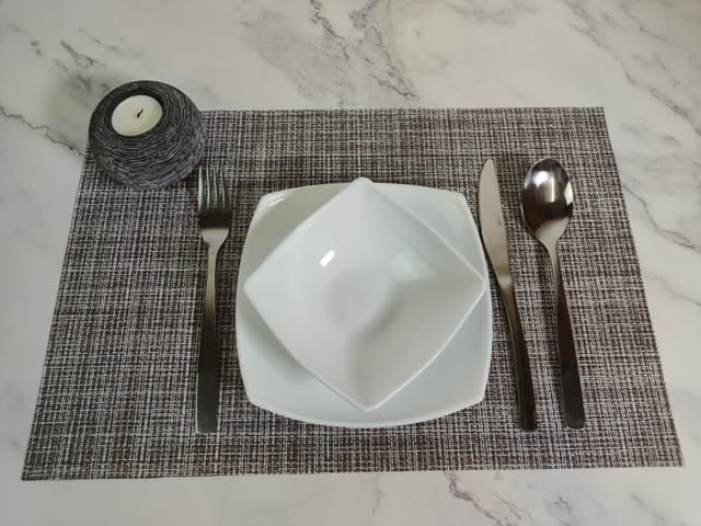 VS-PM3045-25 Килимок для сервірування Симфонія 45х30см, сірий Versailles