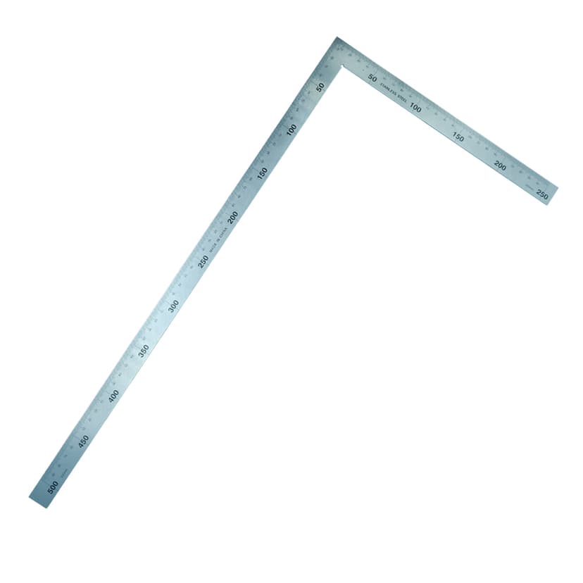 (24376) Кутник з нержавіючої сталі 500 мм HAISSER