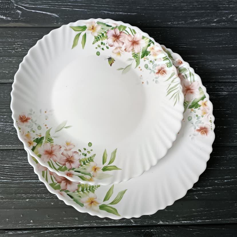 Чарівний сад, Wave, Тарілка десертна, V-190CS, Vittora, 190 мм