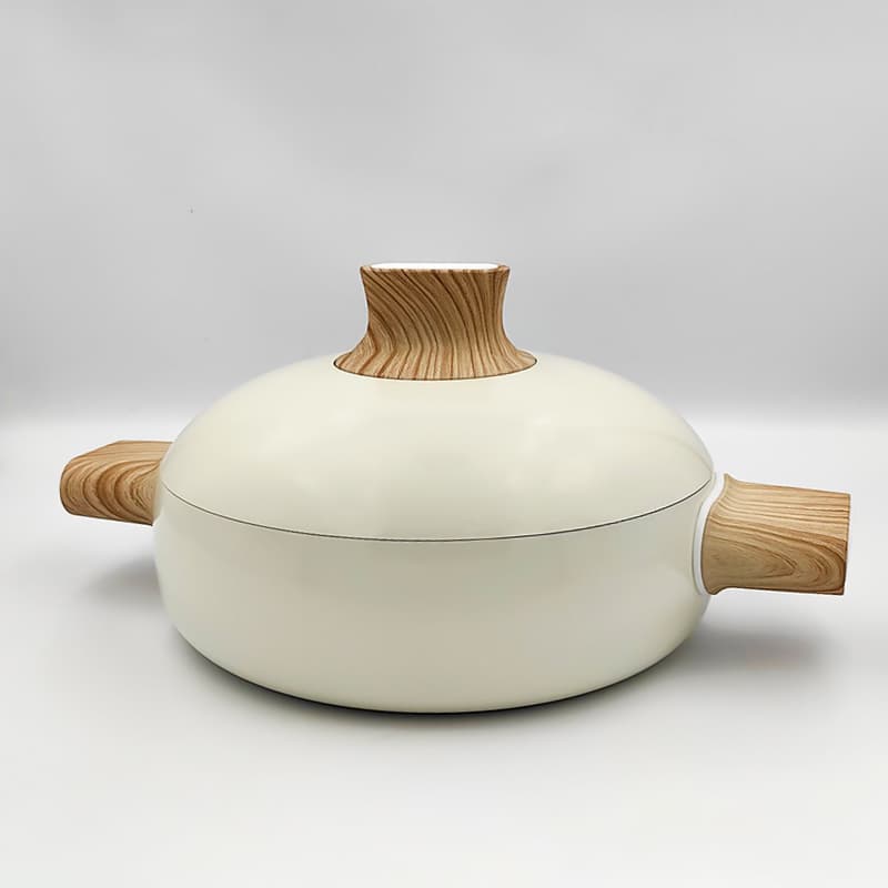 PR-2330-22 Жаровня Біла перлина 22х6,8см, 2л PEPPER