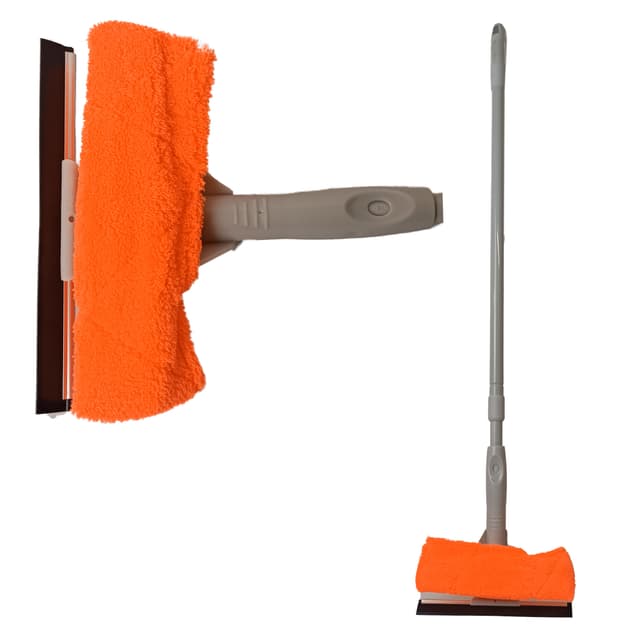 Склоочищувач 3 в 1 телескопічною ручкою 128 см WWS-301 (WERK)