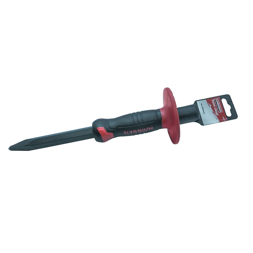 (44095) Зубило - піка 18х300мм з захистом HAISSER