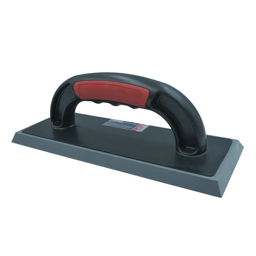 (37445) Терка пластикова BRAVO 100х245мм жорстка гума 12мм HAISSER