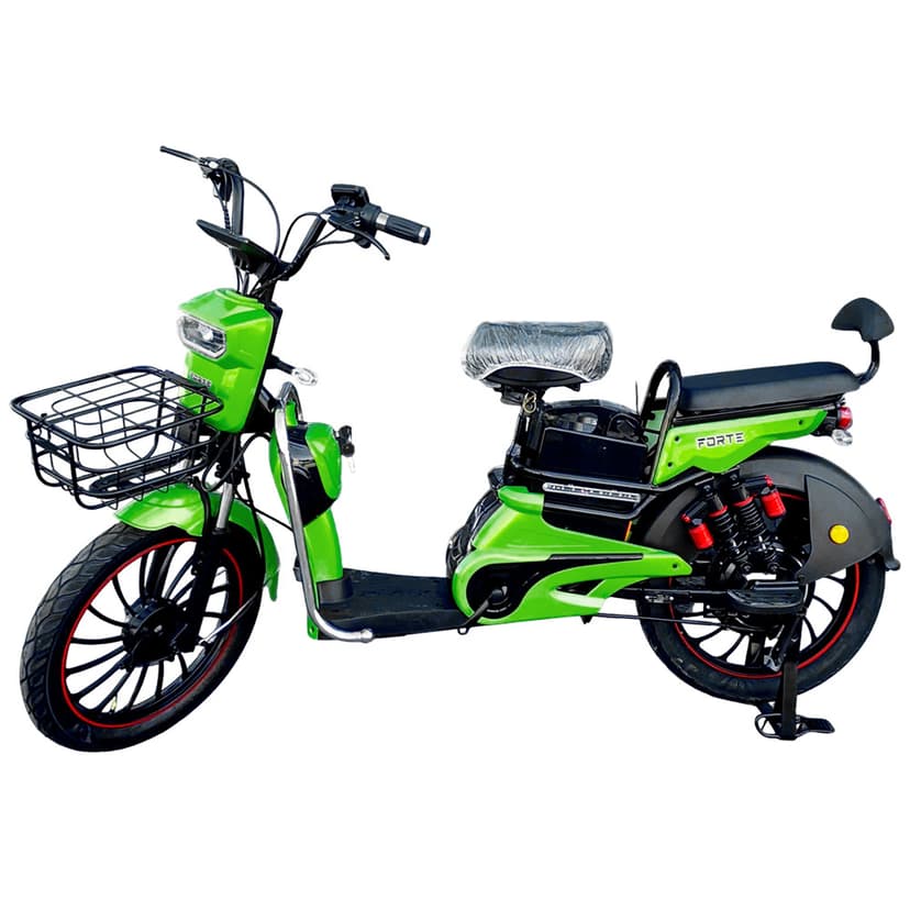 Велоскутер акумуляторний CLEO, зелений (+Акумулятор 12V15A/12А 5шт)