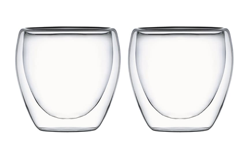 VT-5413-250 Набір склянок TWIN з подвійним дном VITTORA, 2 шт, 250мл