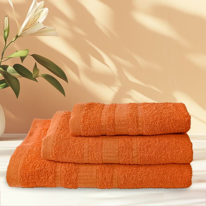 VS-T23-3050 Рушник 30х50см бавовна/ПЕ, Теракот VERSAILLES