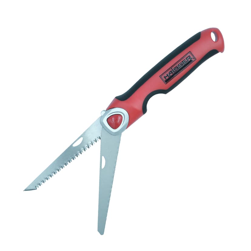 (40170) Ножівка розкл. 155мм, 2 леза дер/мет., SK5+BiM HAISSER