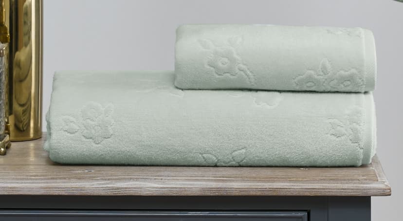 Рушник MAYRA м'ятний 50х90см, 100% бавовна, OZDILEK