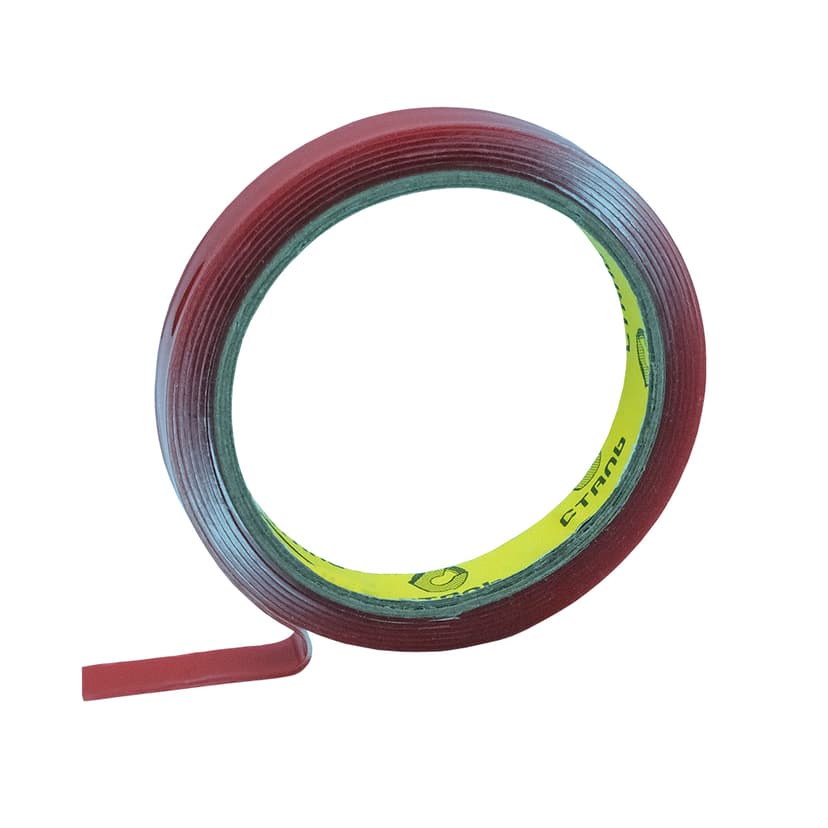 (36086) Стрічка клейка піноакрилова прозора 12ммx2м Сталь