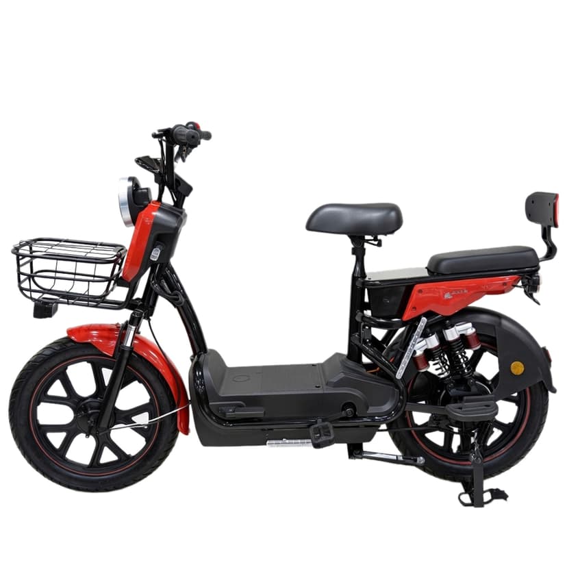 Велоскутер акумуляторний FORTE GLORY червоний (+Акумулятор 12V15A/12А 5шт)