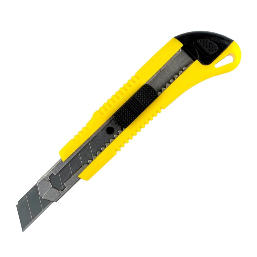 (23102) Ніж пластиковий, сегментов.лезо Сталь