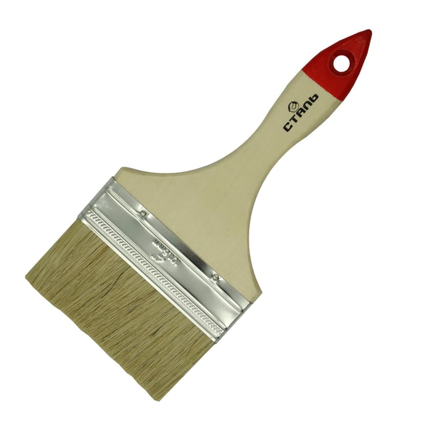 (34006) пензлик 4" тип"Стандарт" натур.ворс Сталь