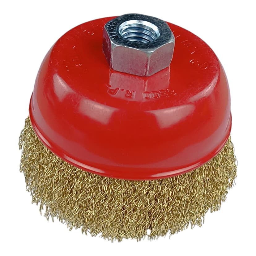 Щітка торцева рифлена - 100мм (WERK)