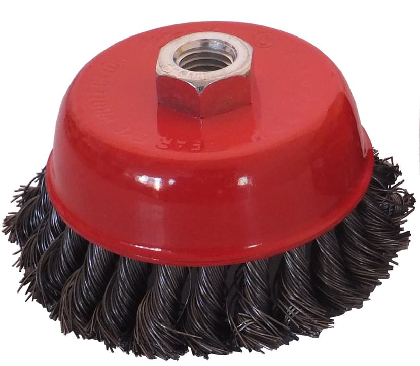 Щітка торцева плетена - 65мм (WERK)