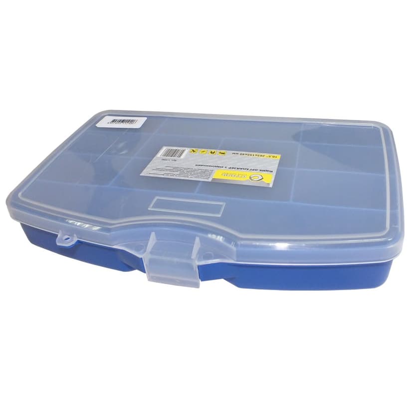 (1-1240) Органайзер пластиковий 265x155x40 мм OR 07 POLY 2/12 СТАЛЬ