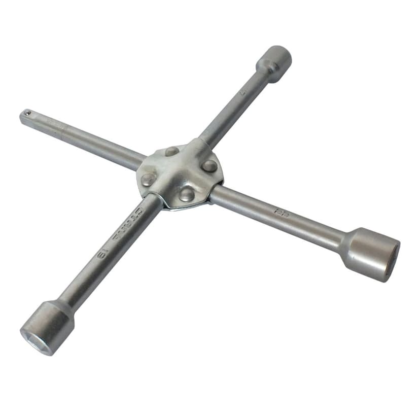 (48400) Ключ балонний хрестовий посилений 14" x 355 мм, D-16 мм СТАЛЬ