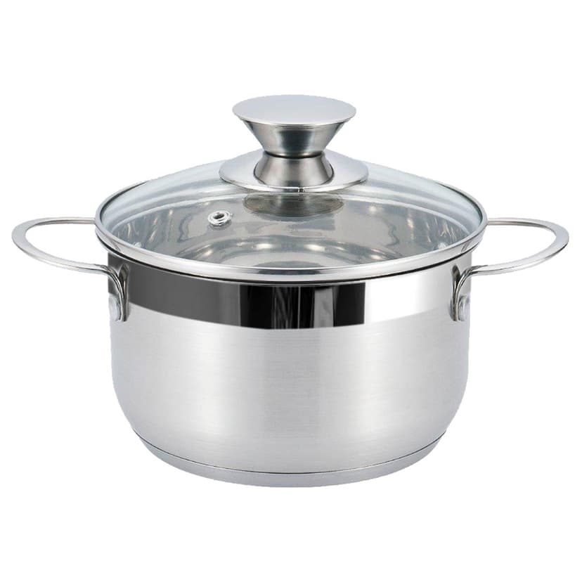 GT-1101-24 Каструля GUSTO MEDIA (з кованими ручками), 24 см, 6,1л