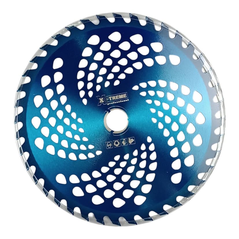 Ніж для мотокоси - 255x25.4x1.3ммx40Т BLUE (ПОБЕДІТ) (X-TREME)