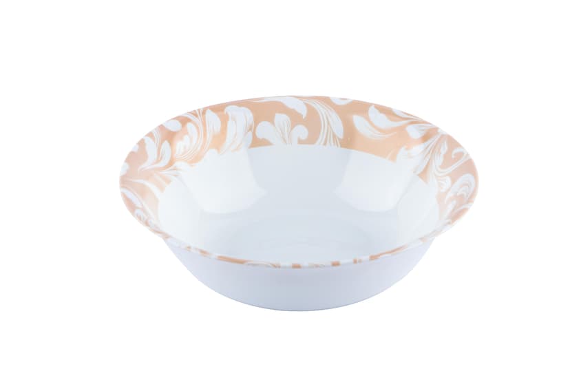 Beige, Aura, Салатник, VT-2187AB, Vittora, 187 мм