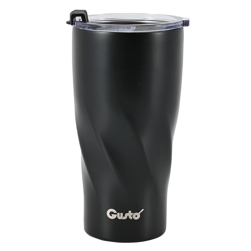 GT107 Термокружка Чорний кристал GUSTO, 590мл