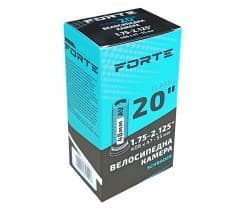 Велокамера FORTE Classic 20" x 1.75-2.125 AV