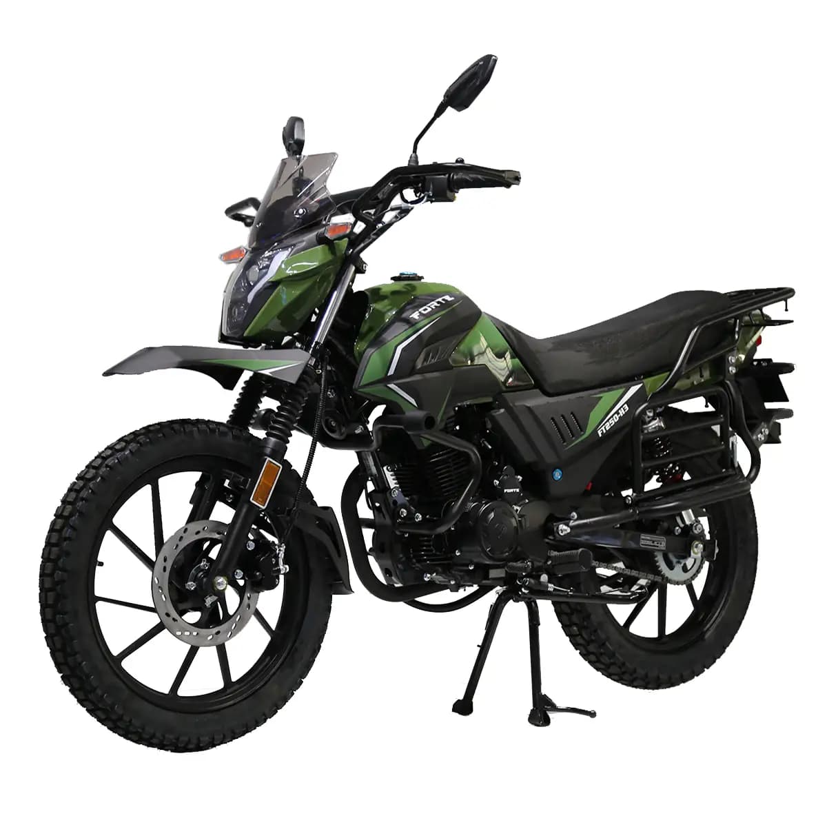 Мотоцикл FORTE FT250-H3 Зелений