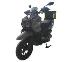 Скутер бензиновий FORTE UNICORN чорно-сірий