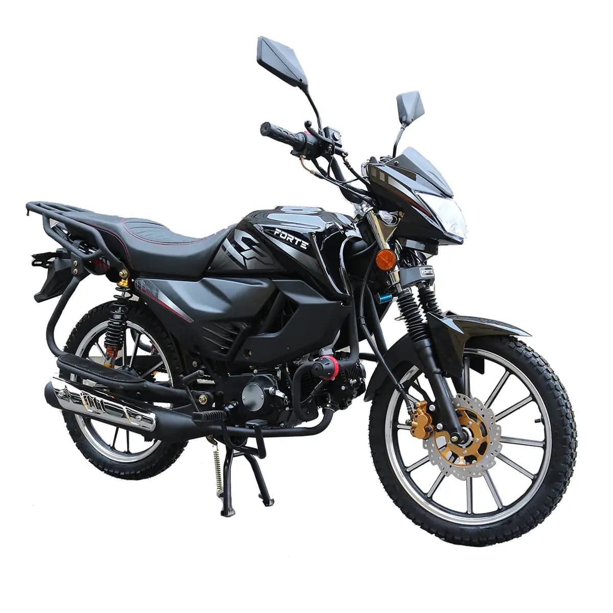 Мотоцикл FORTE 125LX чорний
