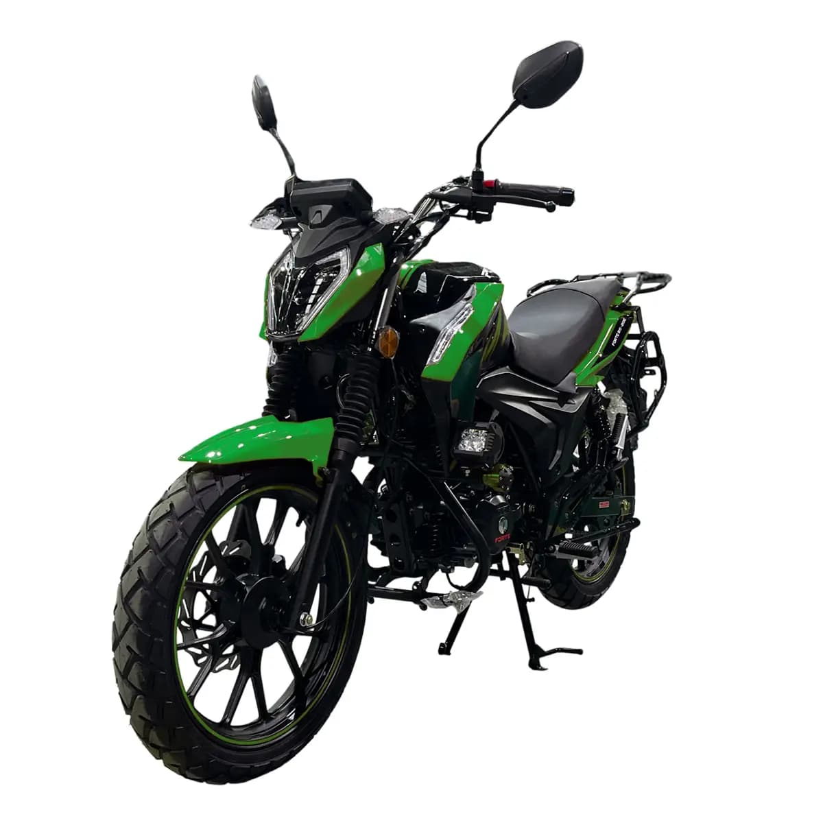 Мотоцикл FORTE BS-200 зелений