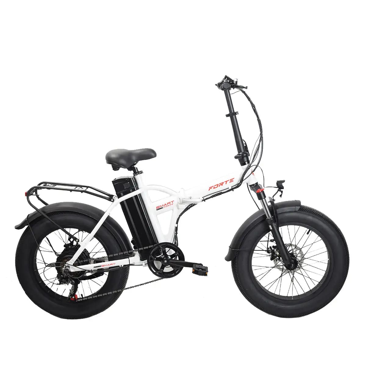 Велосипед акумулятоний FORTE SMART рама 18", колеса 20", бiлий