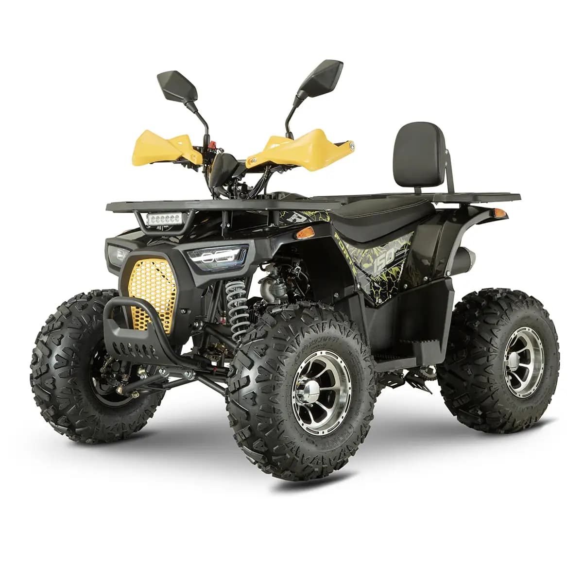 Квадроцикл FORTE ATV150P жовтий