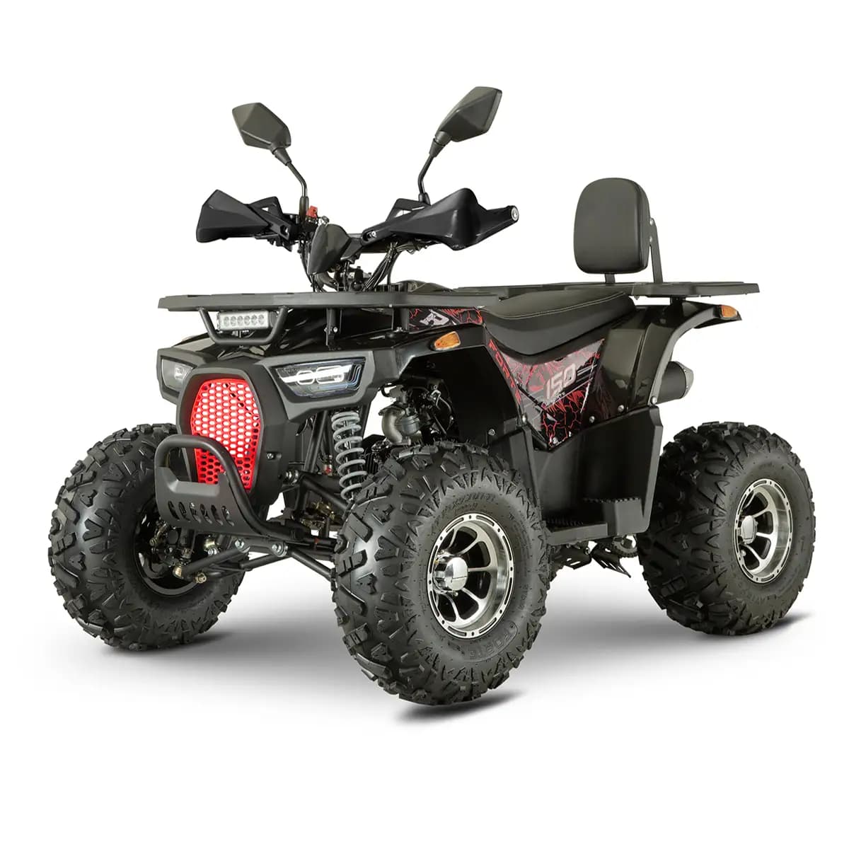 Квадроцикл FORTE ATV150P червоний