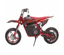 Мотоцикл акумуляторний FORTE PB1000E Чорно-Червоний