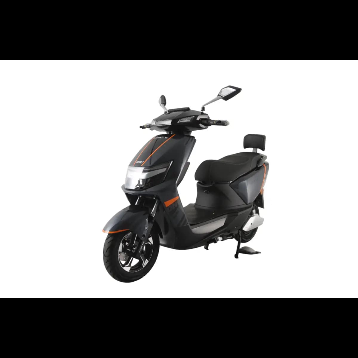 Скутер акумуляторний FORTE RANGER сіро-помаранчевий (Red+Grey+Black)