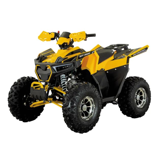 Квадроцикл FORTE AFF125 PRO, жовтий