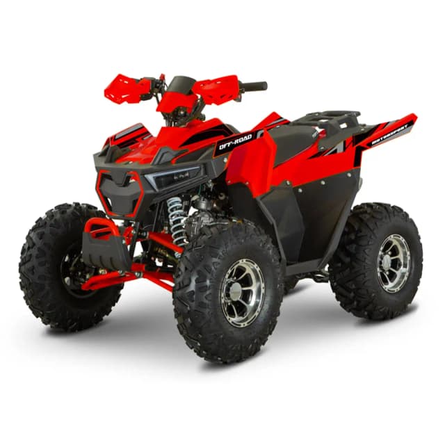 Квадроцикл FORTE AFF125 PRO, Червоний