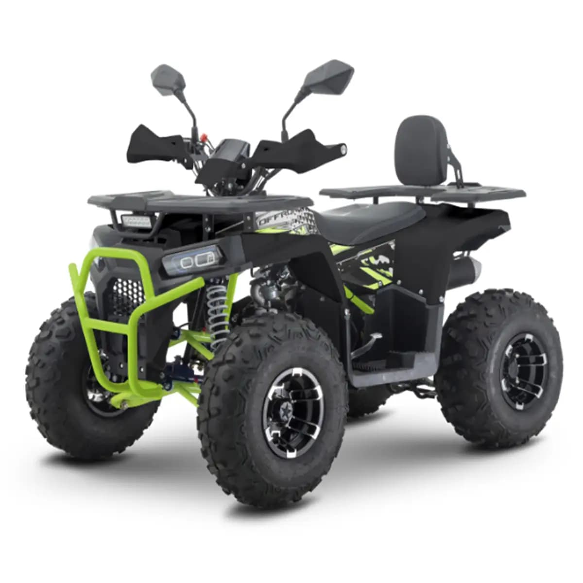 Квадроцикл FORTE AFN125 PRO чорно-зелений