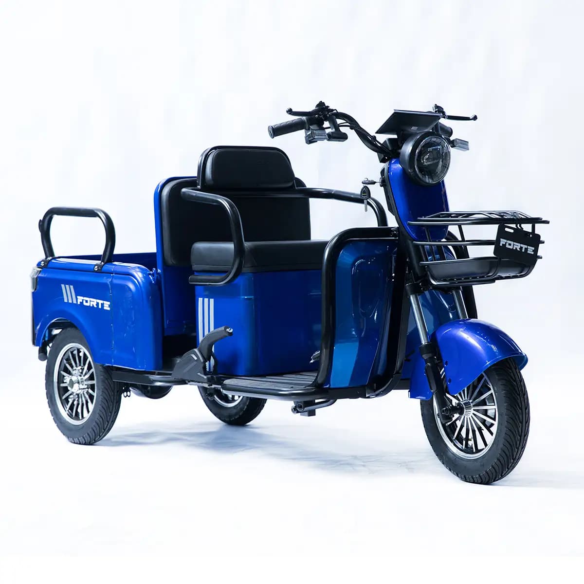 Трицикл акумуляторний FORTE Cargo-WN800, сiрий (+Акумулятор 72V/20ah 6шт)