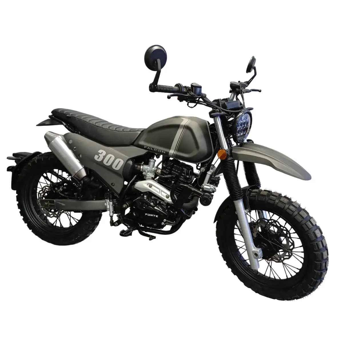 Мотоцикл FORTE FALCON 300, Сірий