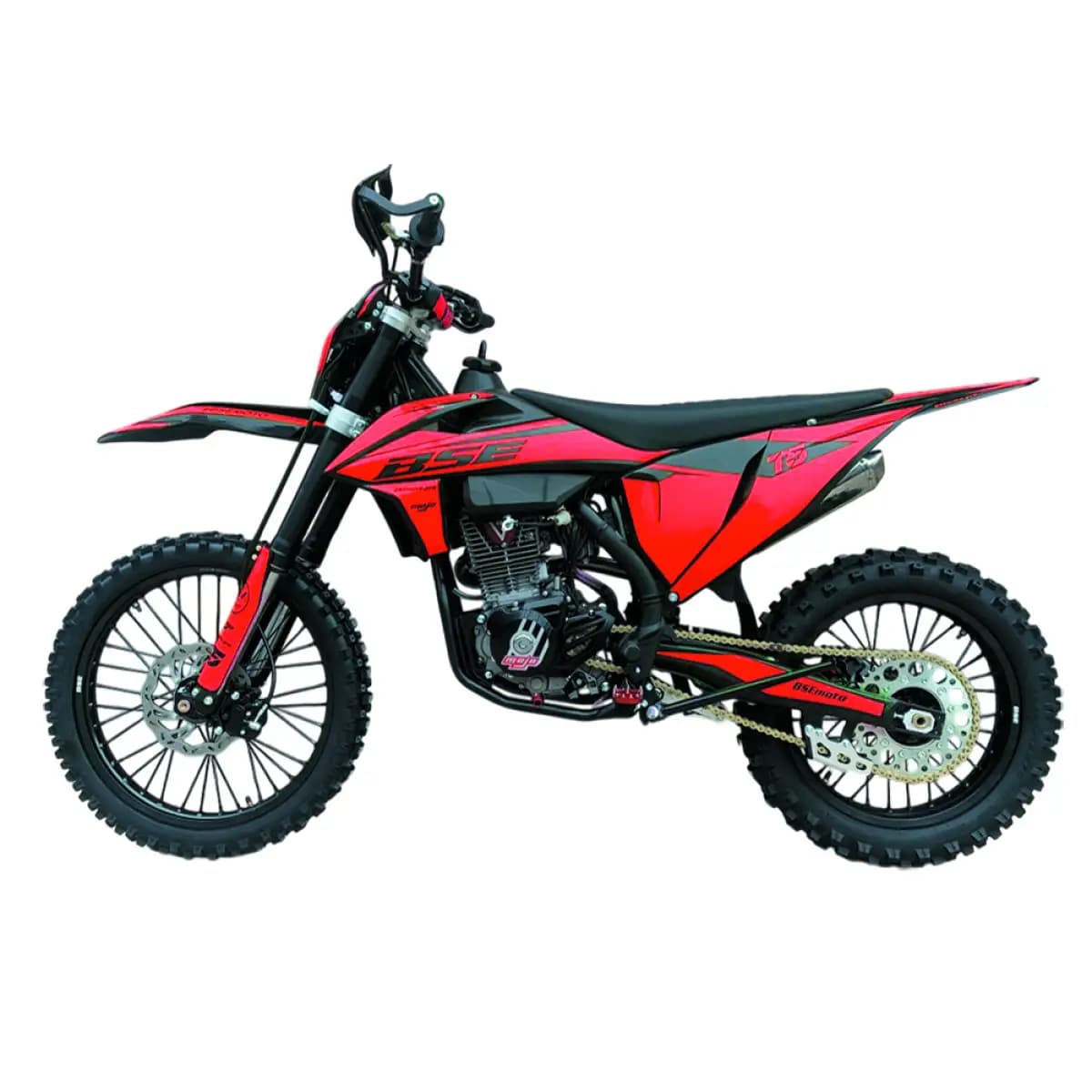 Мотоцикл X8 Enduro, Червоний — фото 1